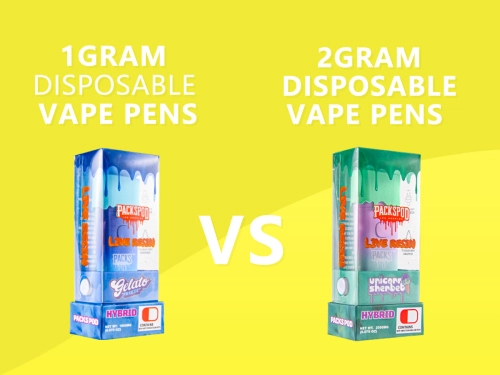 1 Gram Disposable VS 2 Gram Disposable
