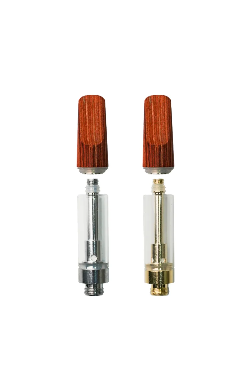 CCELL Ceramic Coil Wood Tip Gold Carts