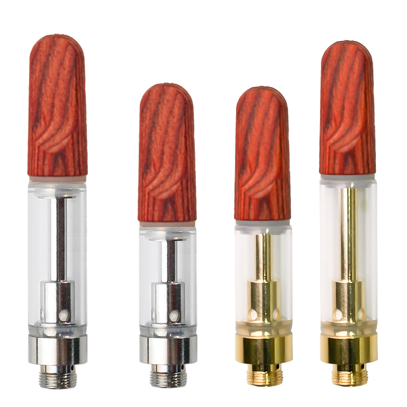 CCELL Ceramic Coil Wood Tip Gold Carts