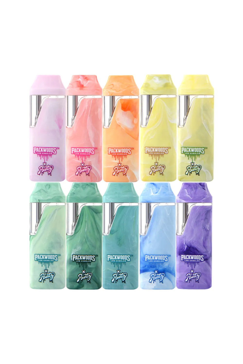 Packwoods X Runtz 1g Marble Texture Disposable