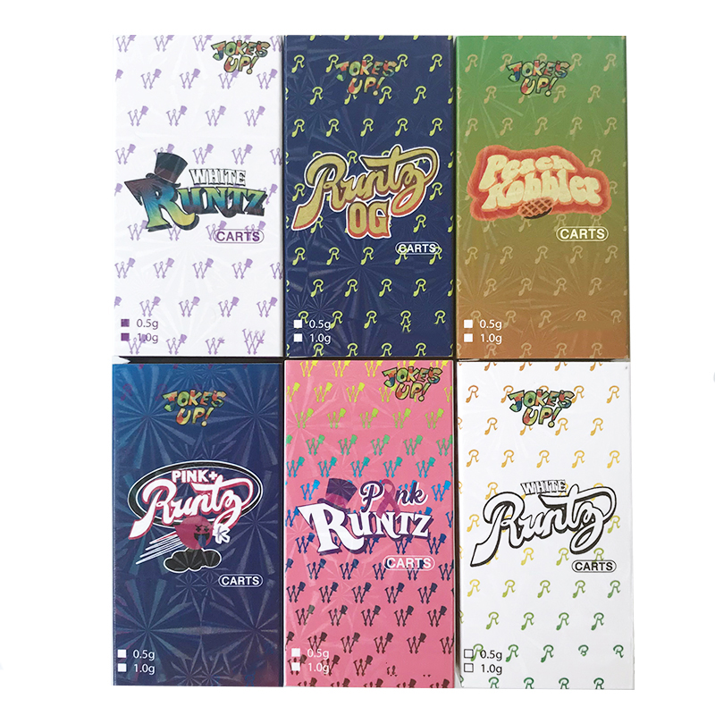 Full Glass Runtz Ceramic Coil 1g Carts