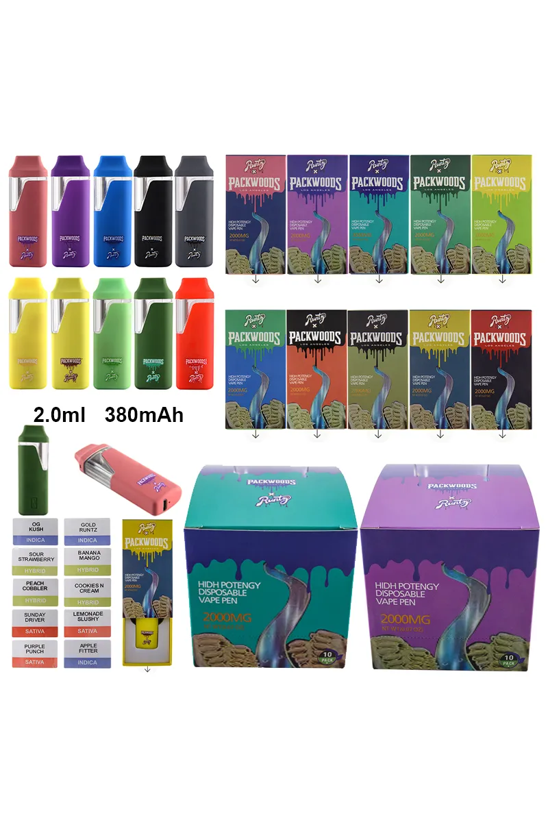 Packwoods X Runtz 2g Disposable