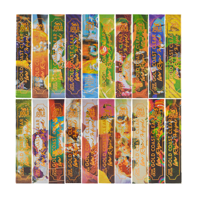 Gold Coast Clear Live Resin Infused Carts