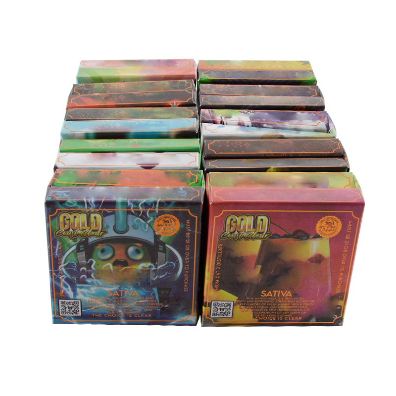 Gold Coast Clear Live Resin Infused Carts