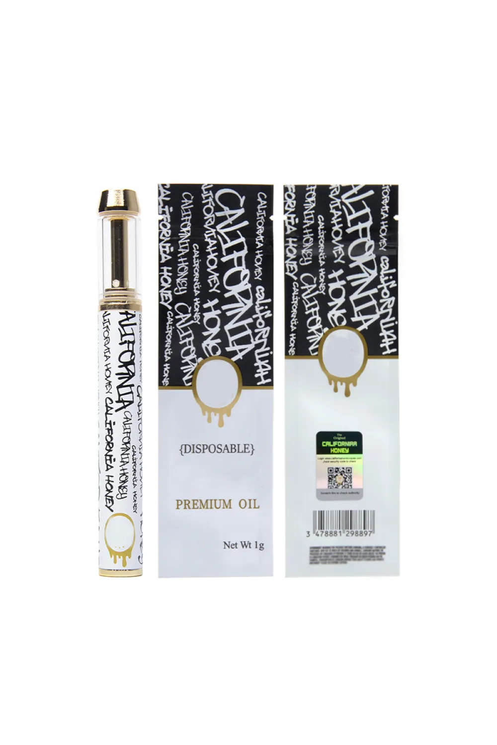California Honey 1g Disposable