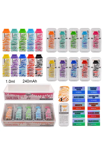 100pcs/lot USA Packwoods X Runtz 1g Stripe Disposable 01