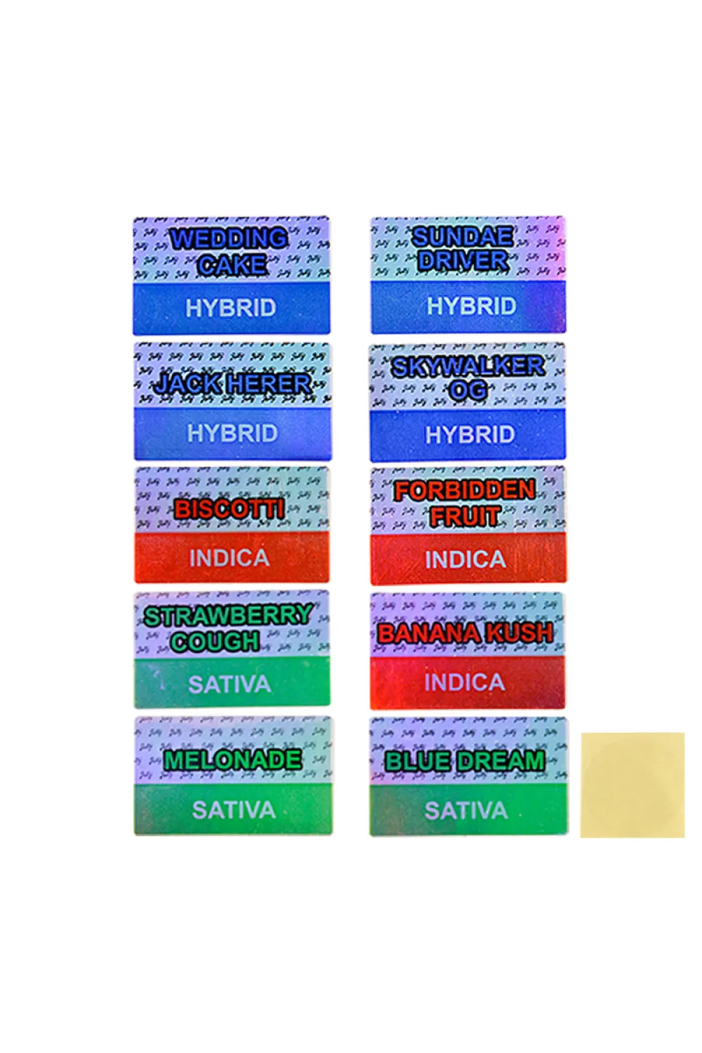 100pcs/lot USA Packwoods X Runtz 1g Stripe Disposable
