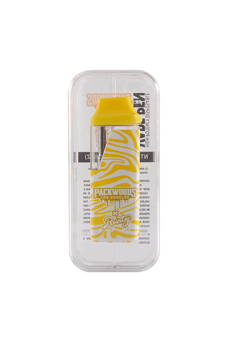 100pcs/lot USA Packwoods X Runtz 1g Stripe Disposable