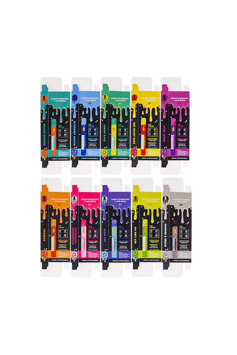 200pcs/lot USA Packwoods Runty V3 1g Disposale