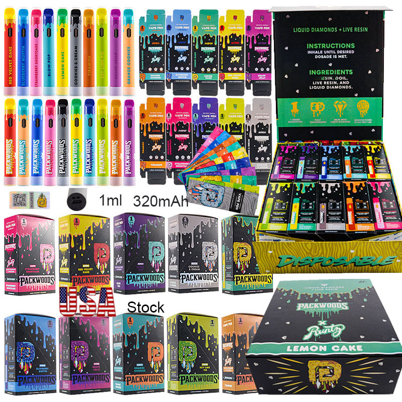 200pcs/lot USA Packwoods Runty V3 1g Disposale