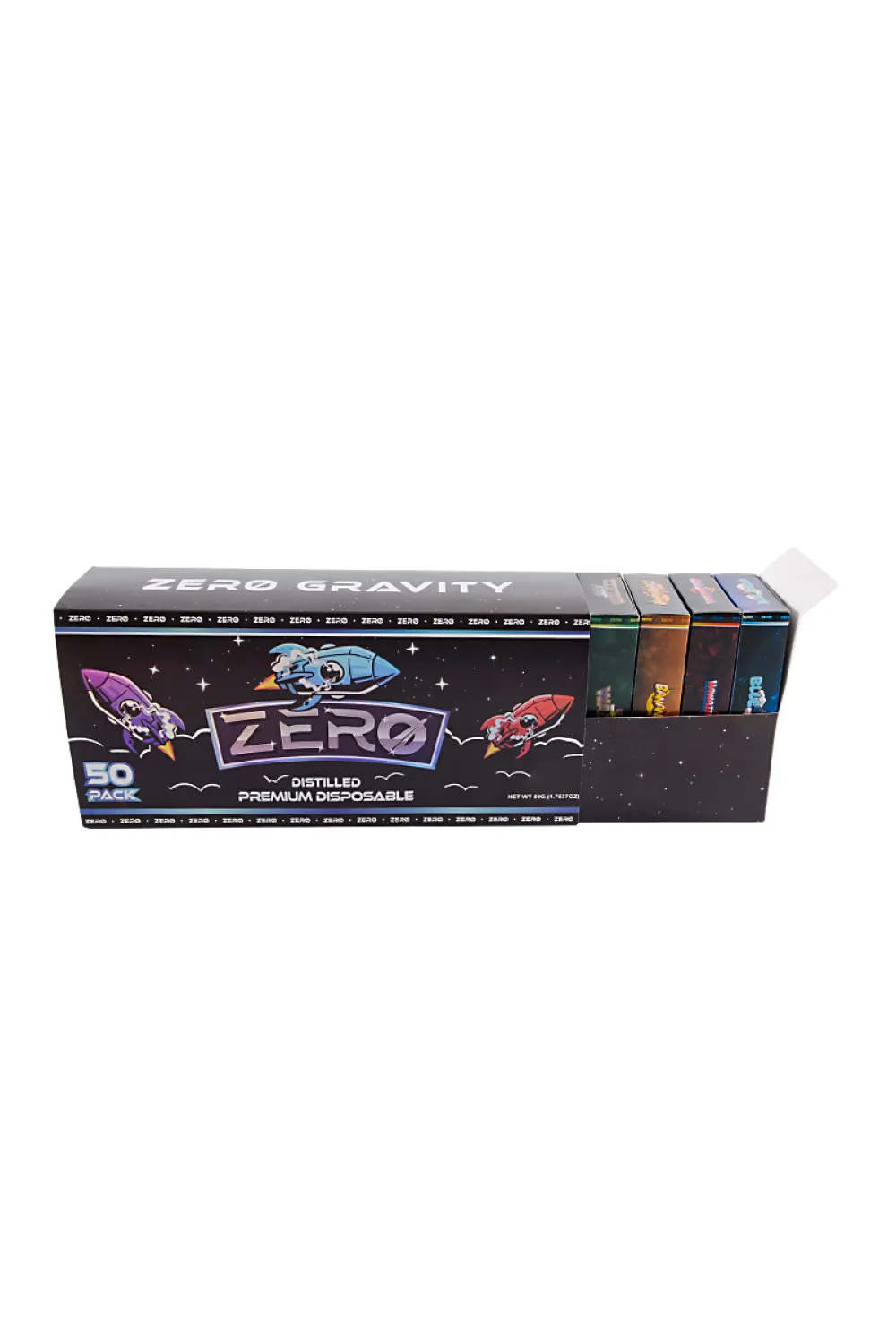 100pcs/lot USA Zero Gravity 1g Disposable