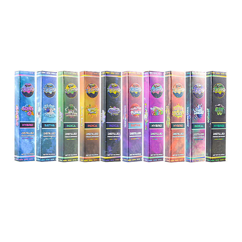 100pcs/lot USA Zero Gravity 1g Disposable