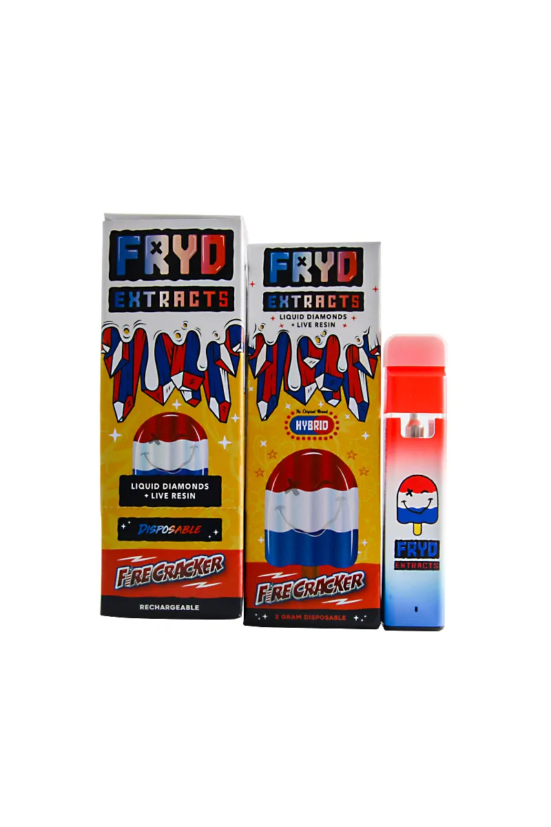200pcs/lot Fryd 2g Fire Cracker Disposable In USA
