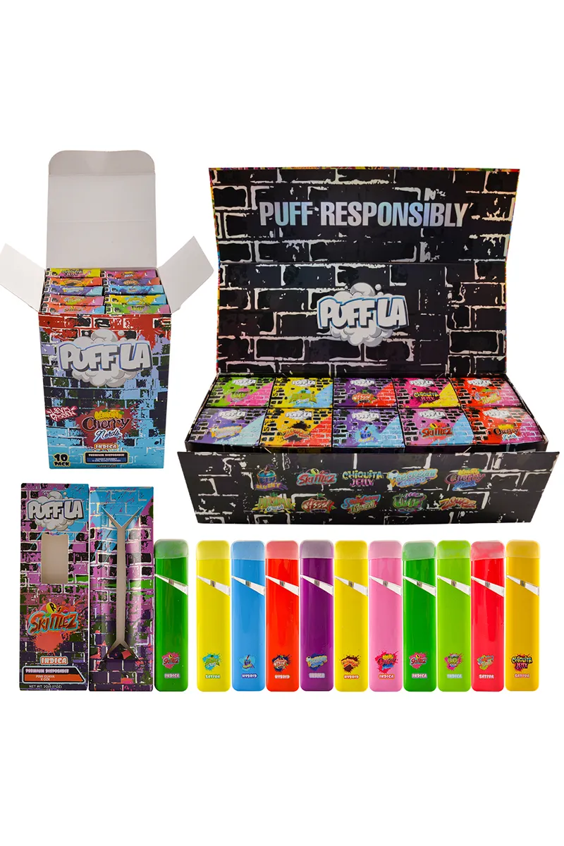 100pcs/lot USA 2g Puff La Disposable