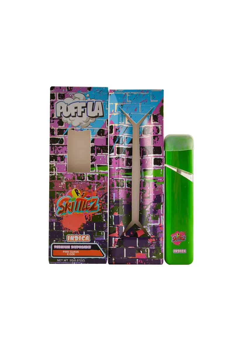 100pcs/lot USA 2g Puff La Disposable