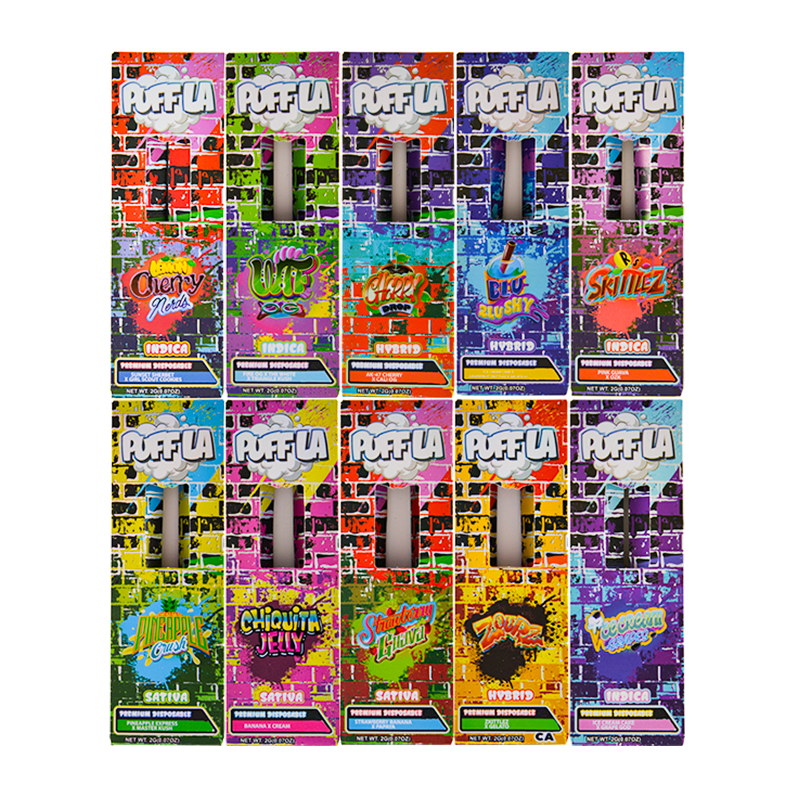 100pcs/lot USA 2g Puff La Disposable