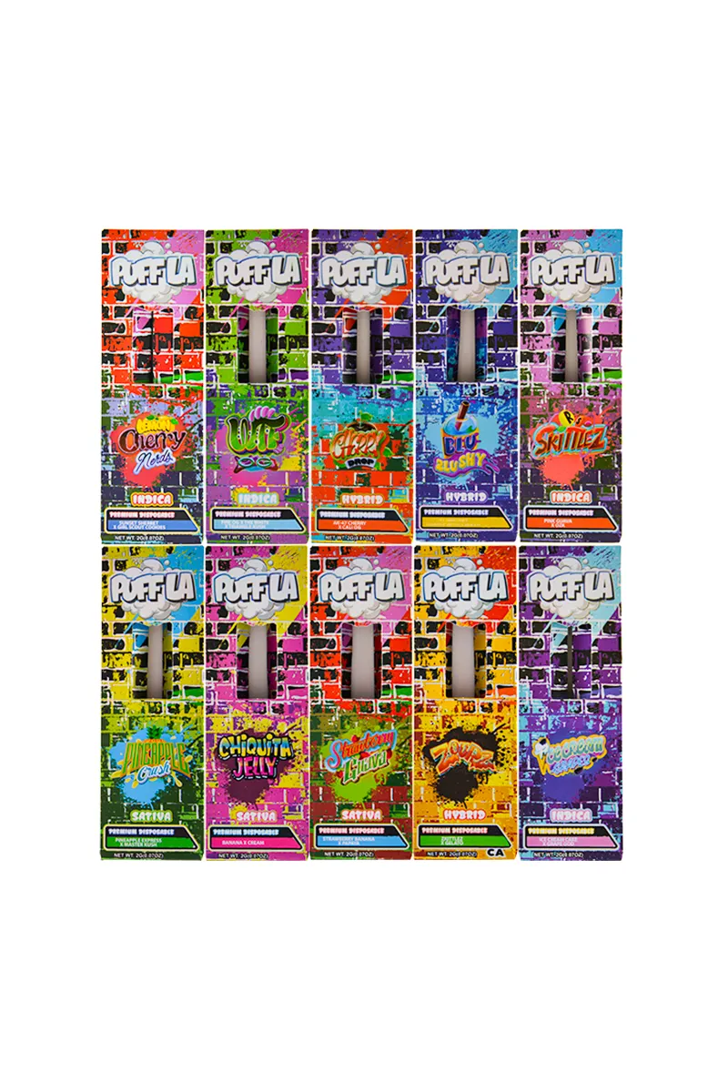 100pcs/lot USA 2g Puff La Disposable