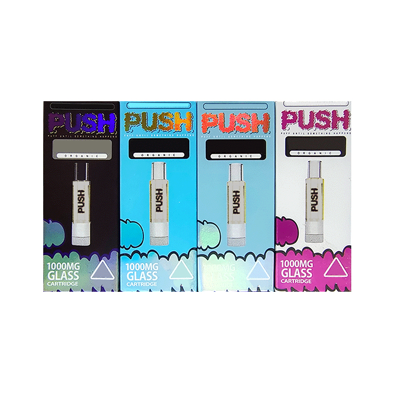 1g Push Full Glass Carts