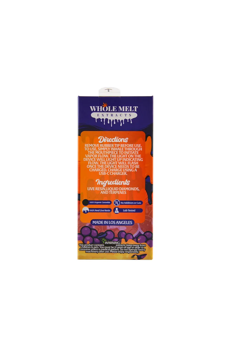 USA Whole Melt 2g  Disposable