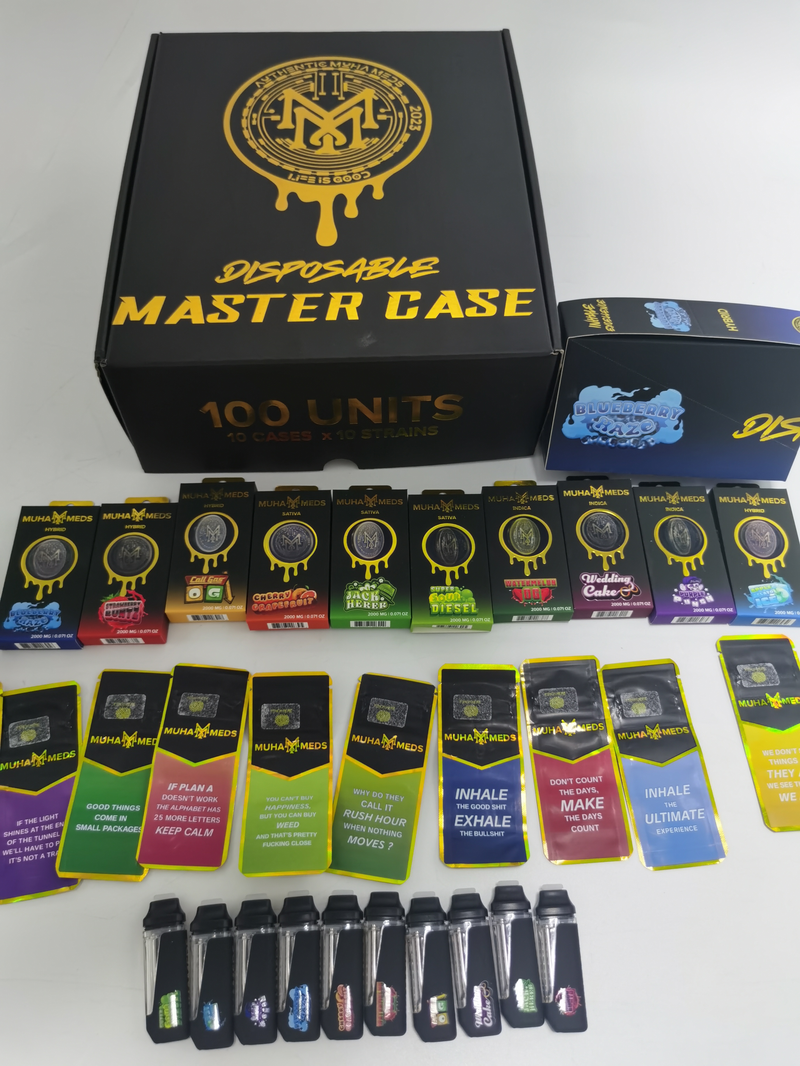 Authentic Muha Meds Maverick 2g Disposable