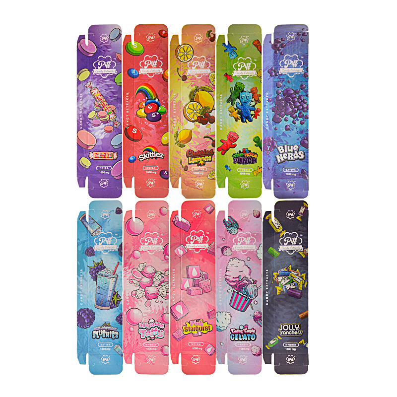 200pcs/lot USA 1g Piff Bar Candy Edtion Disposable