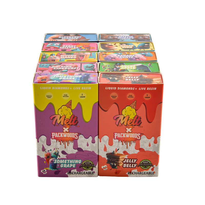 500pcs/lot USA 1g Melt Packwoods Disposable