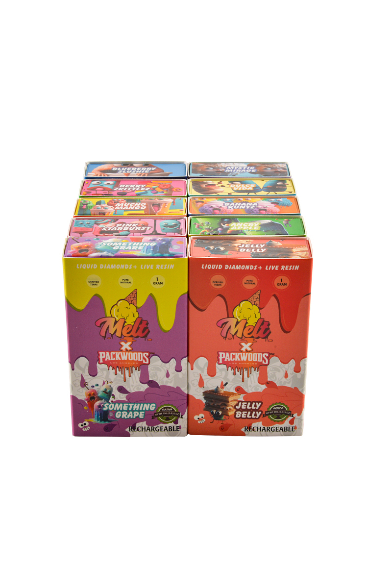 500pcs/lot USA 1g Melt Packwoods Disposable