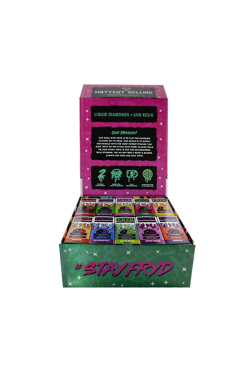200pcs/lot 2g Fryd Disposable in USA