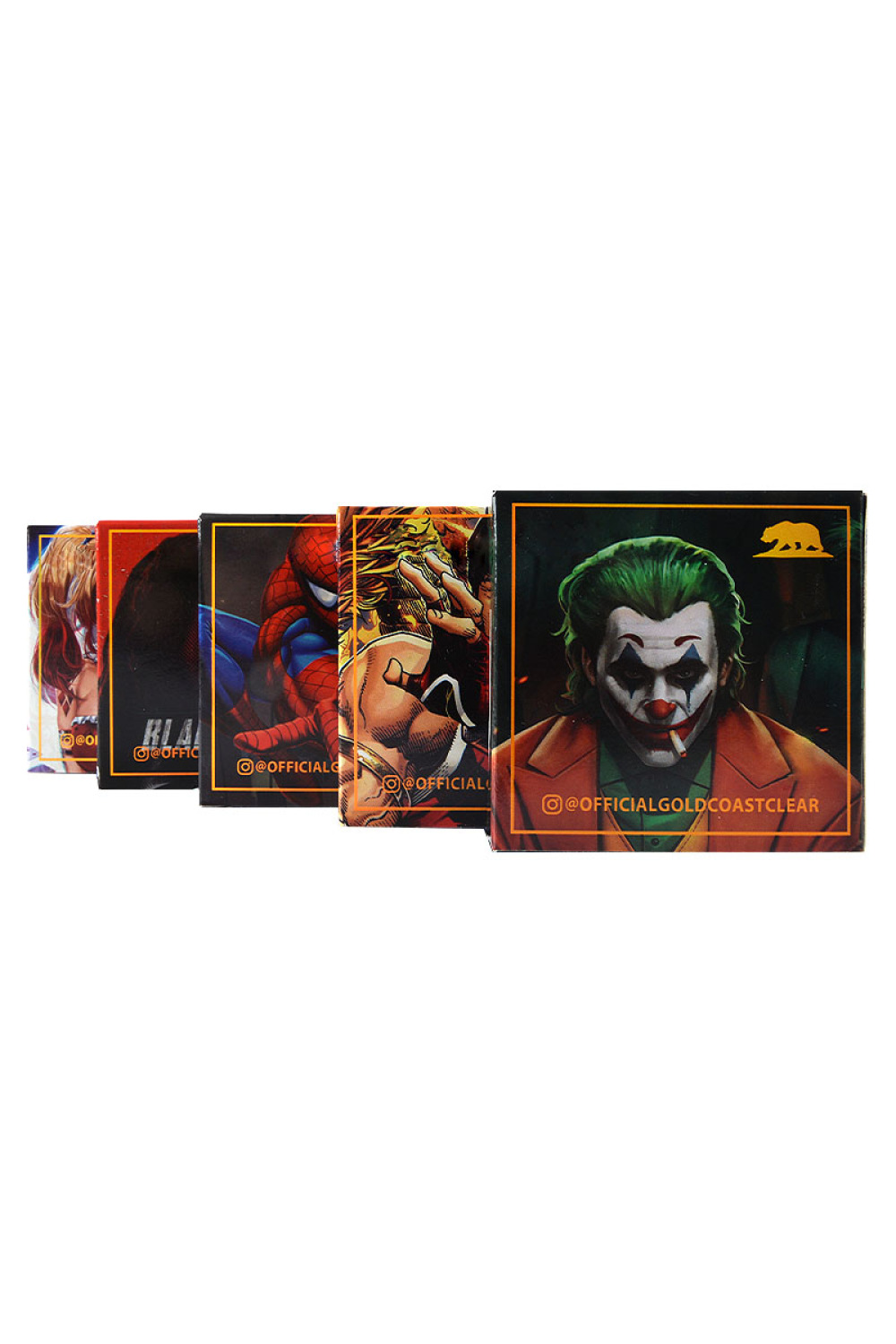 Gold Coast Clear Hero Carts