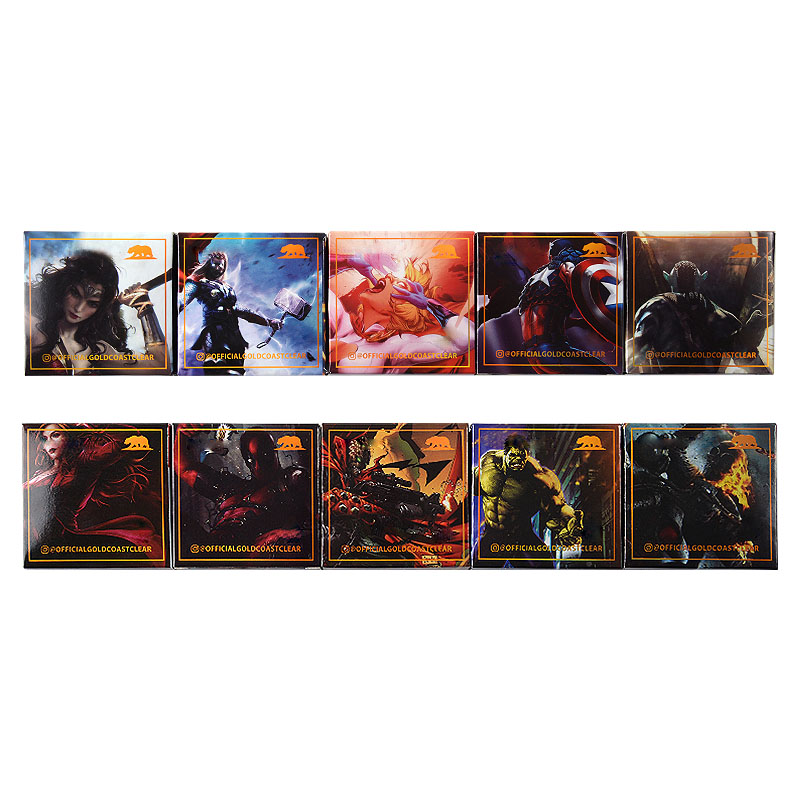 Gold Coast Clear Hero Carts