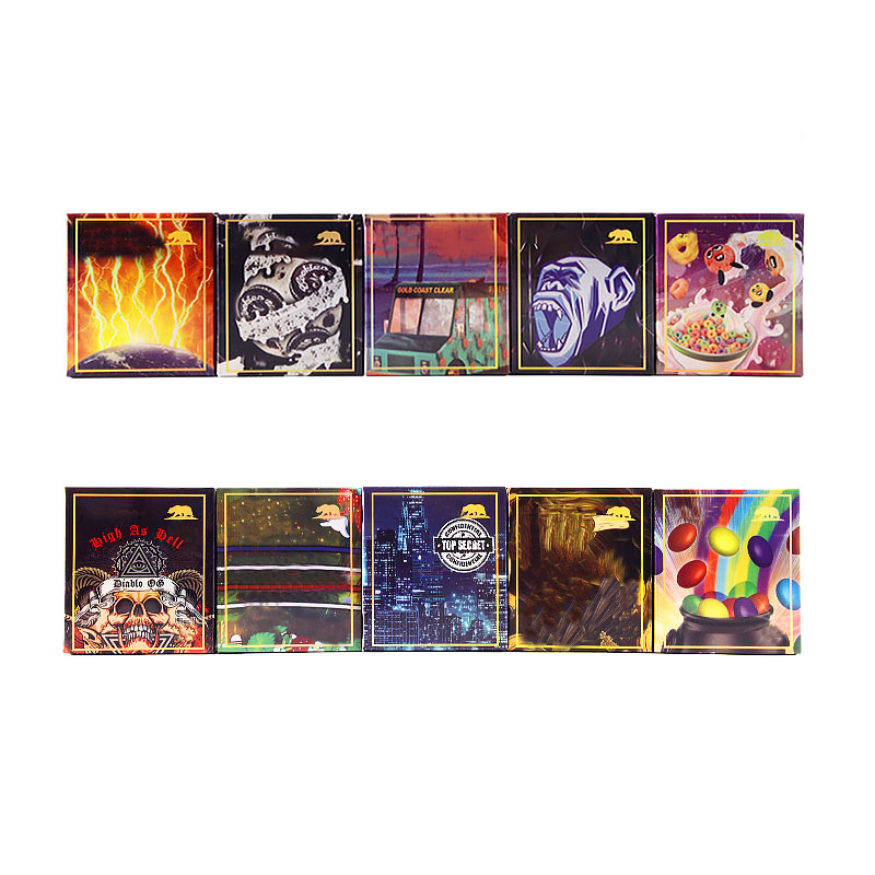 Gold Coast Clear Black Box Carts