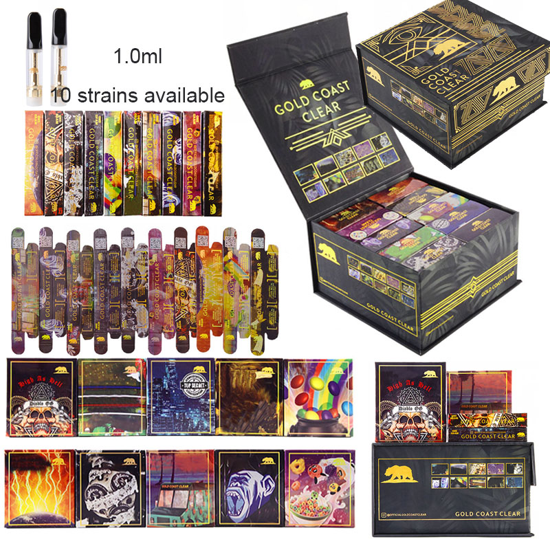 Gold Coast Clear Black Box Carts