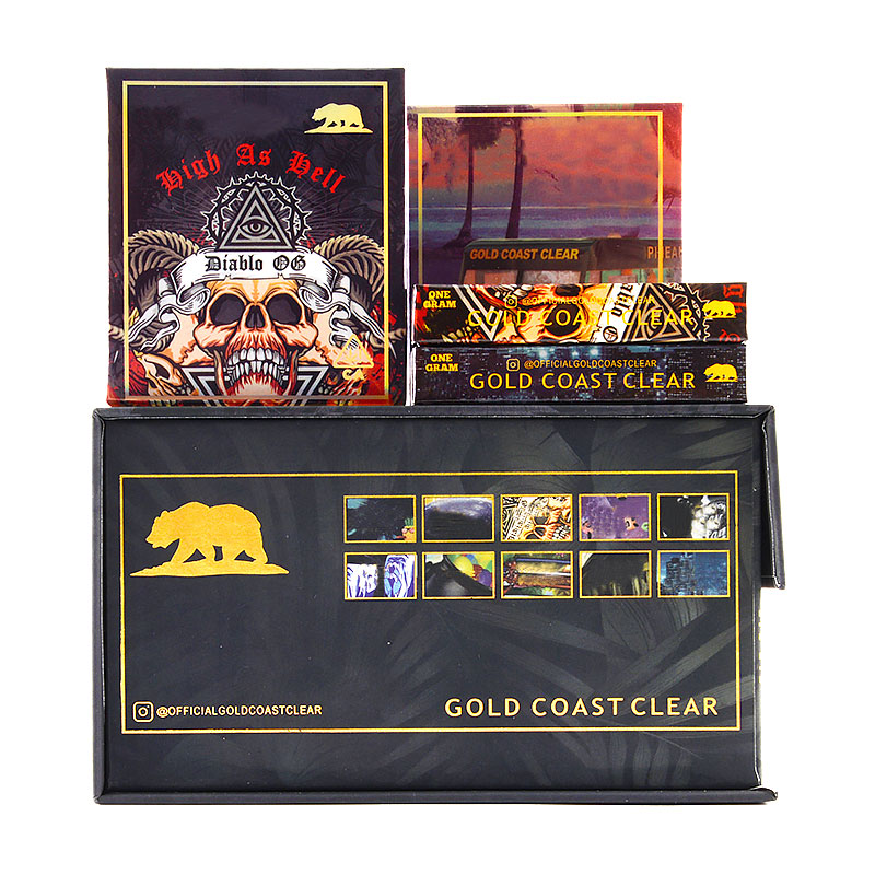 Gold Coast Clear Black Box Carts