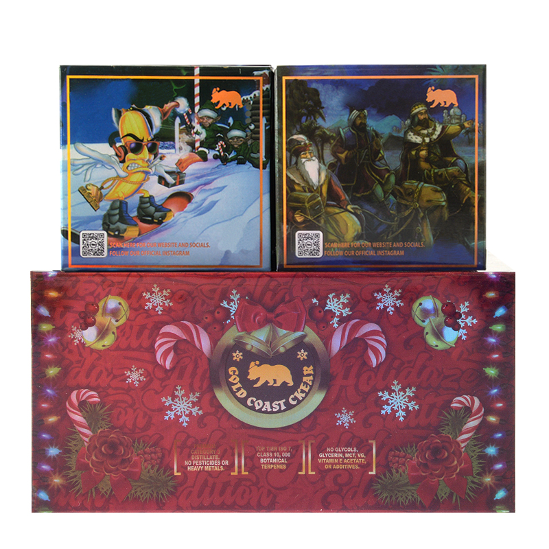 Gold Coast Clear Holidaze Edition Carts