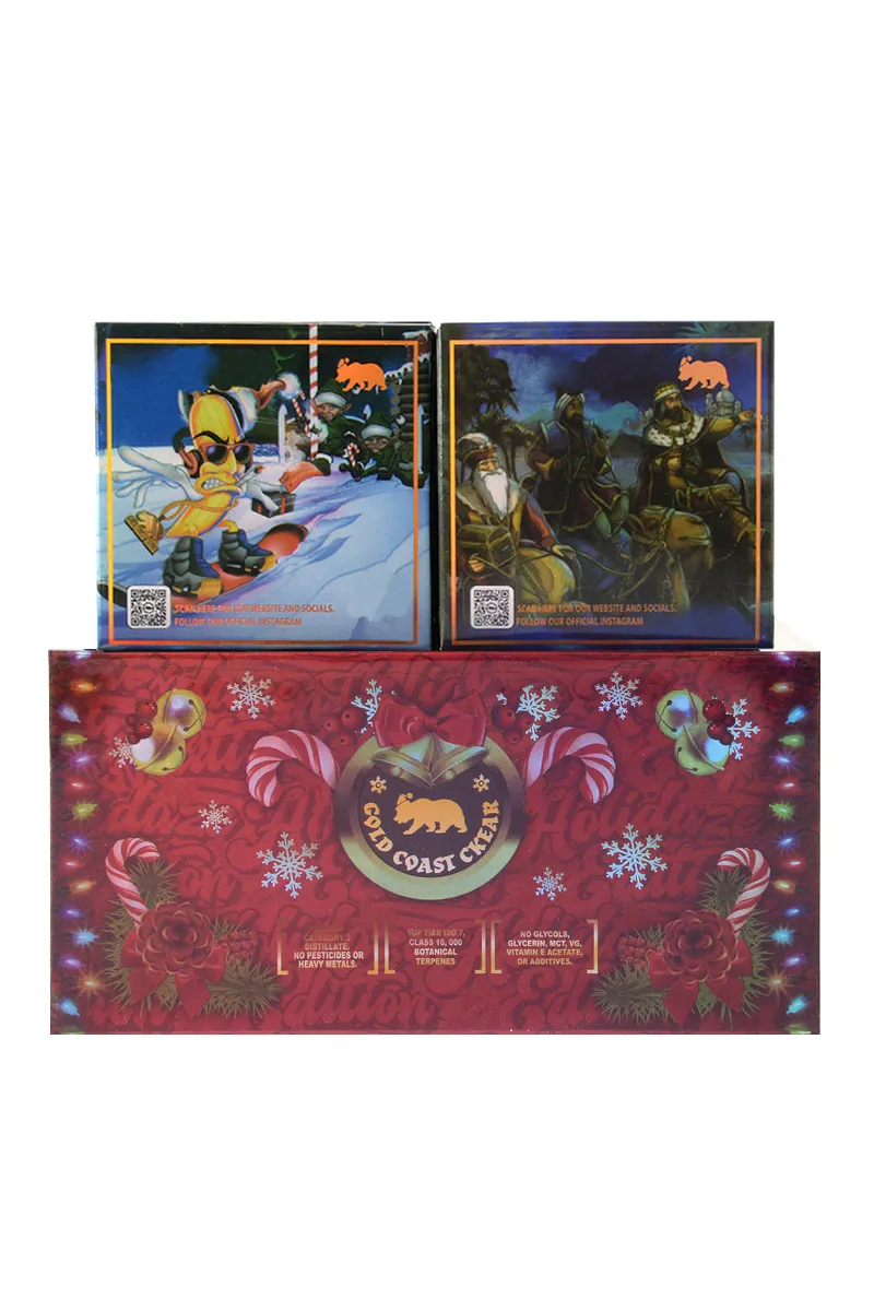 Gold Coast Clear Holidaze Edition Carts