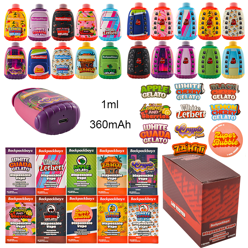 Backpackboyz 1g Premium Live Resin Liquid Diamond Disposable