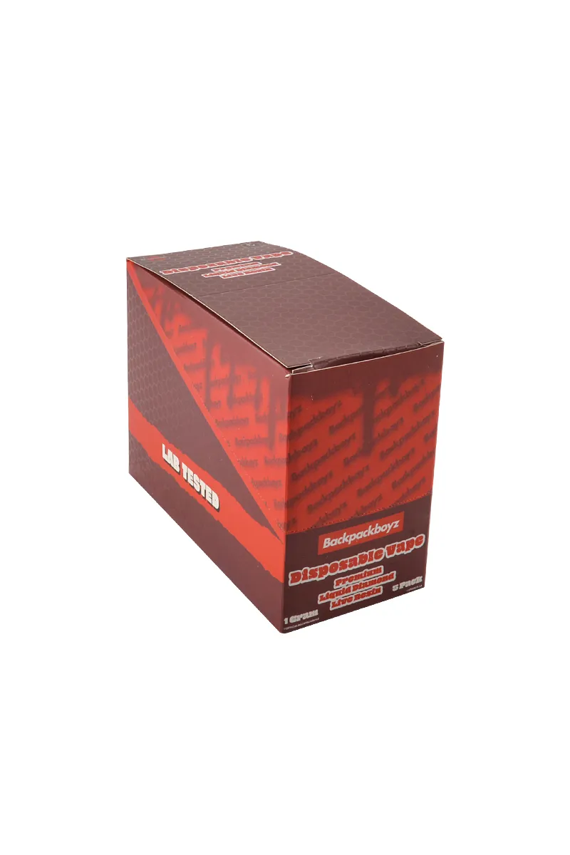 Backpackboyz 1g Premium Live Resin Liquid Diamond Disposable
