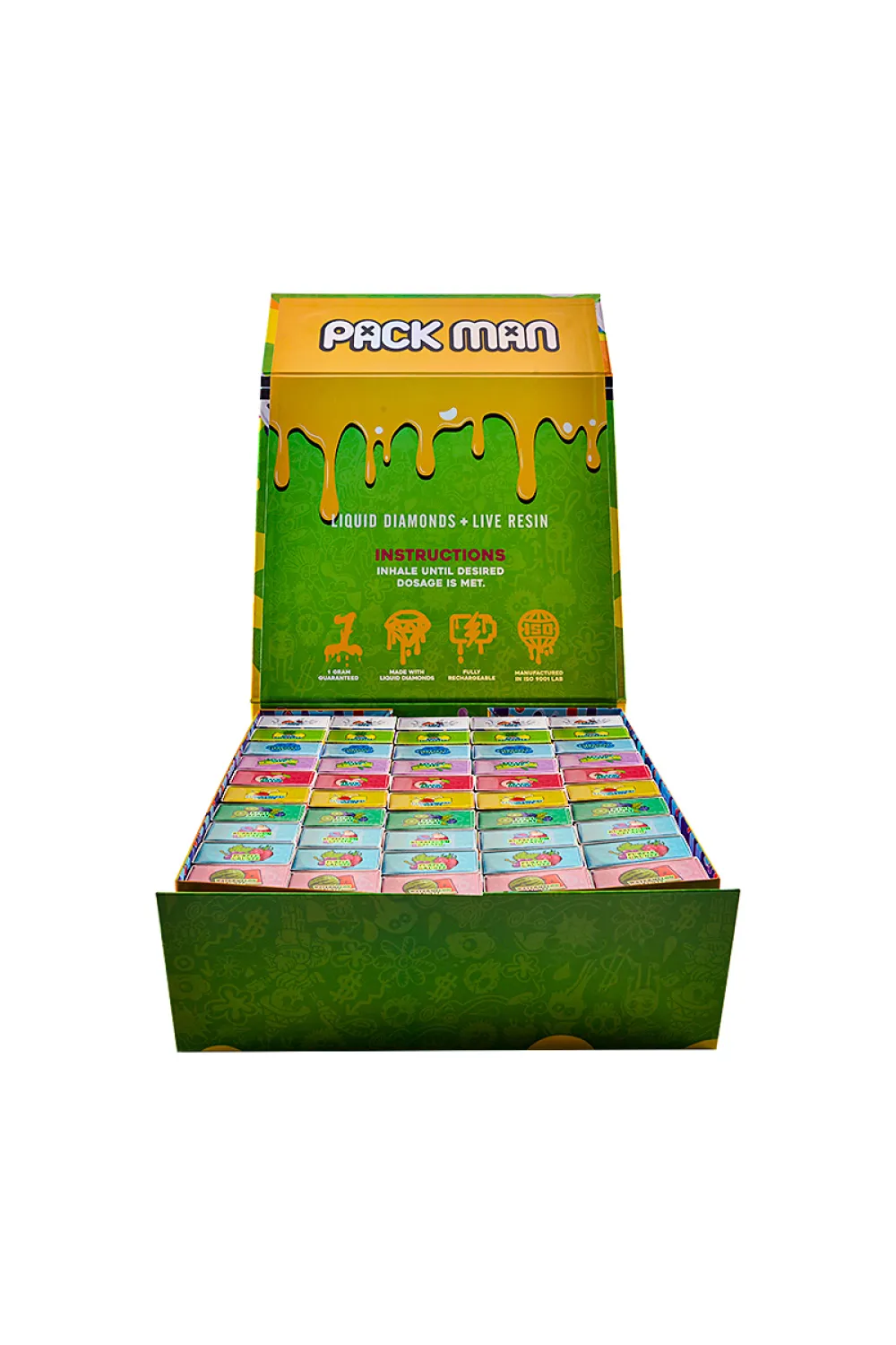 Packman 200pcs/lot Poland Stock 1g Disposable