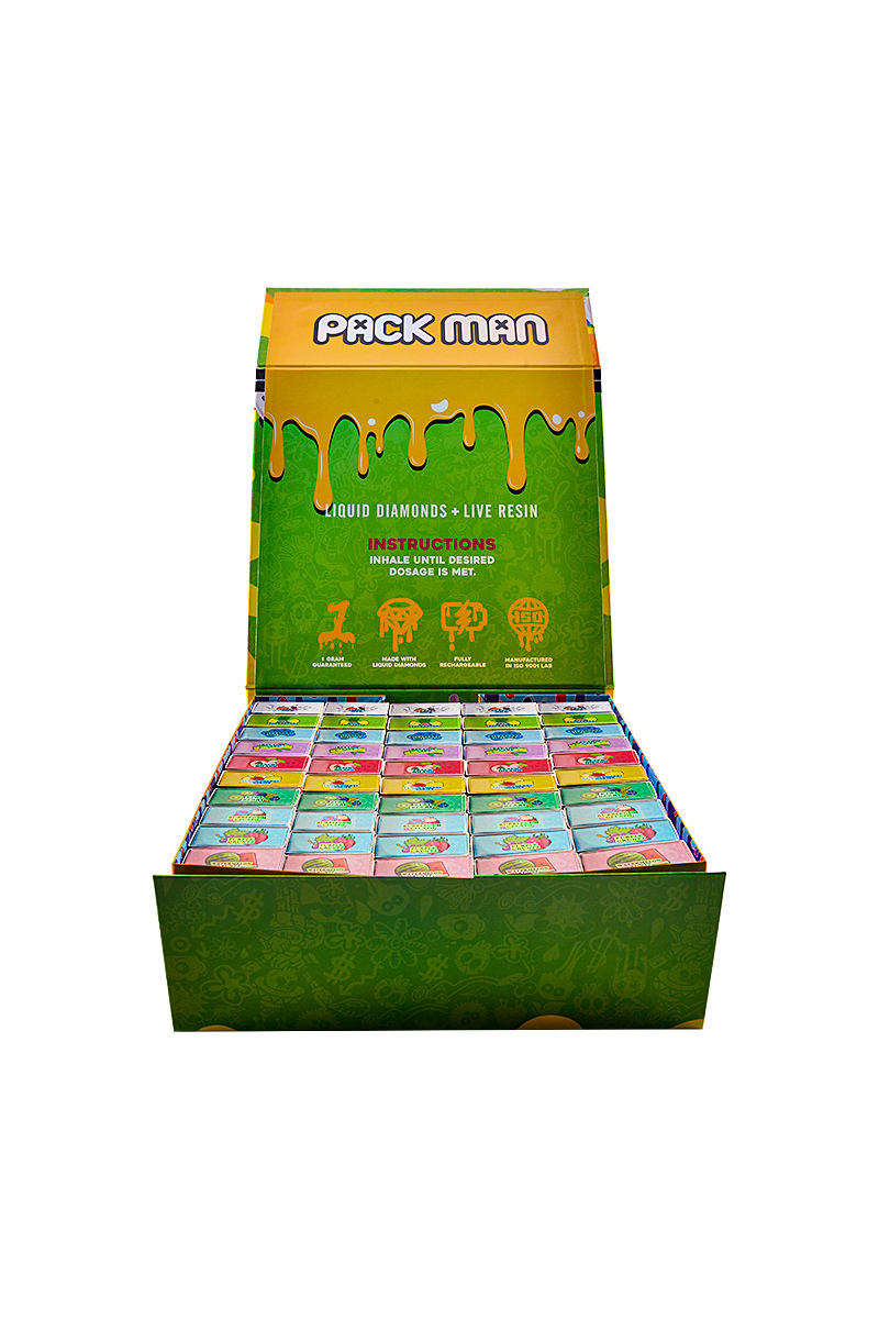 500pcs/lot USA Packman Gen 3 1g Disposable