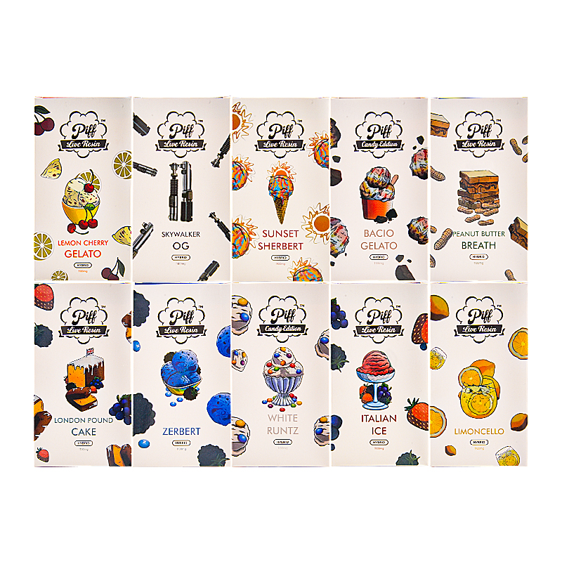 200pcs/lot USA 1g Piff Bar White Disposable