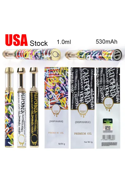 100pcs/lot USA California Honey 1g Disposable 01