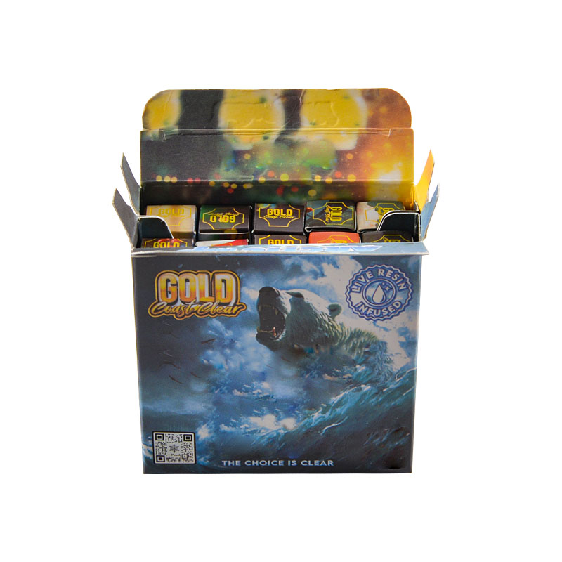 Gold Coast Clear Holidaze Edition Live Resin Infused Carts