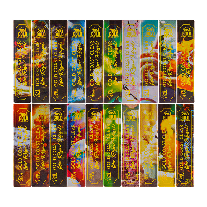 Gold Coast Clear Holidaze Edition Live Resin Infused Carts