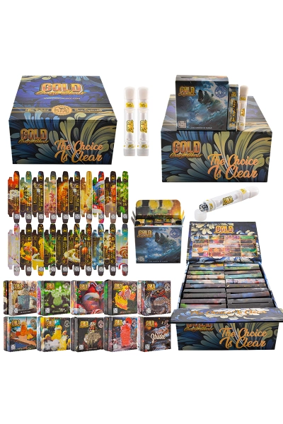 Gold Coast Clear Holidaze Edition Live Resin Infused Carts 01