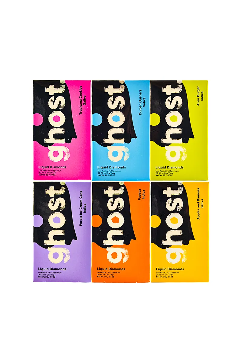 2g Ghost Live Liquid Diamond Resin Disposable