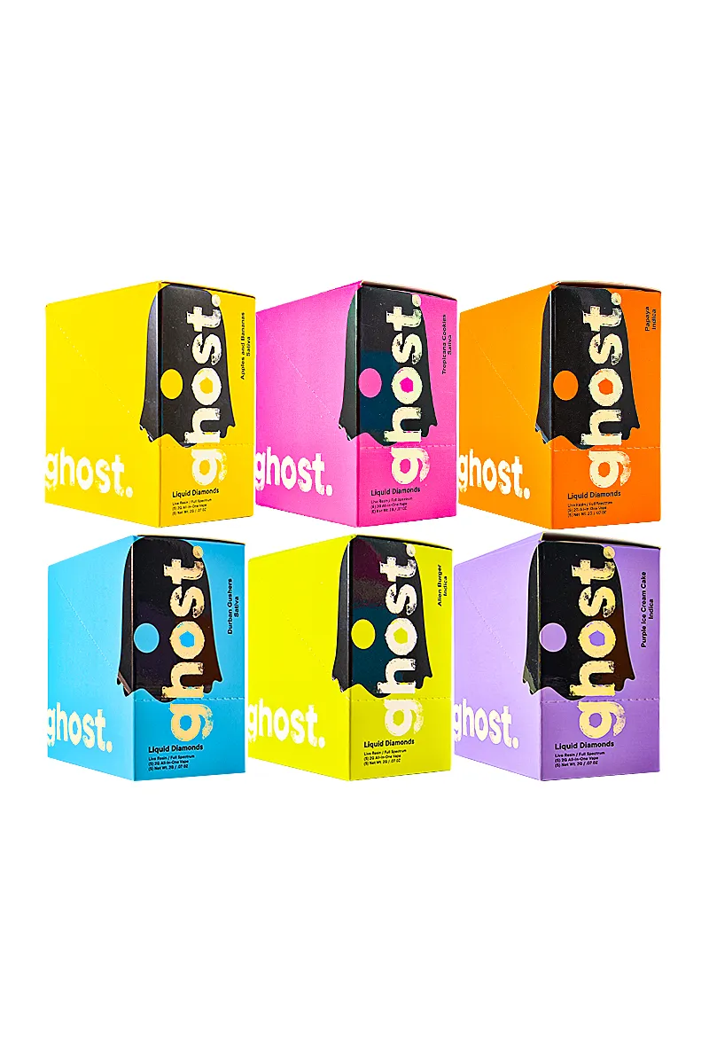 2g Ghost Live Liquid Diamond Resin Disposable