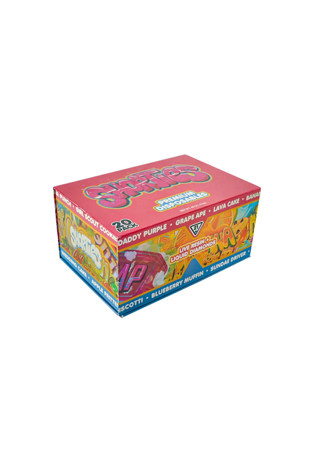 Shorties 2g disposable