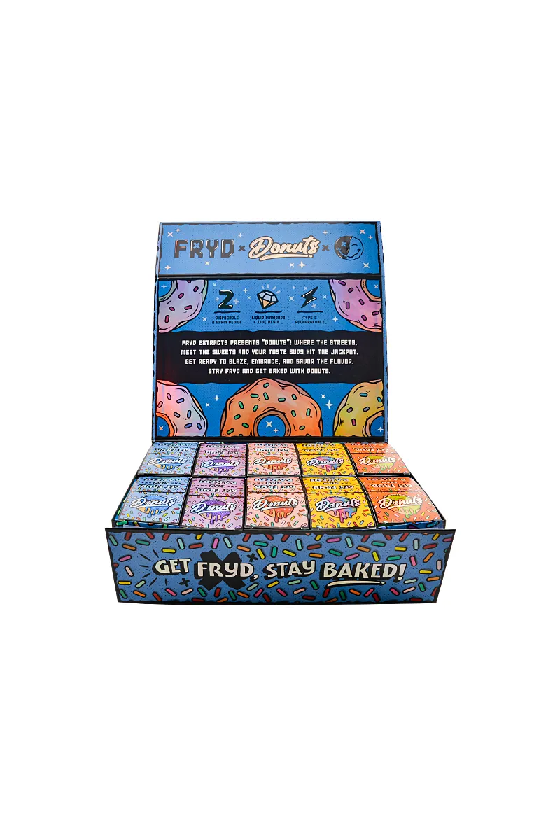 300pcs/lot Germany Stock Fryd Donut 2g Disposable
