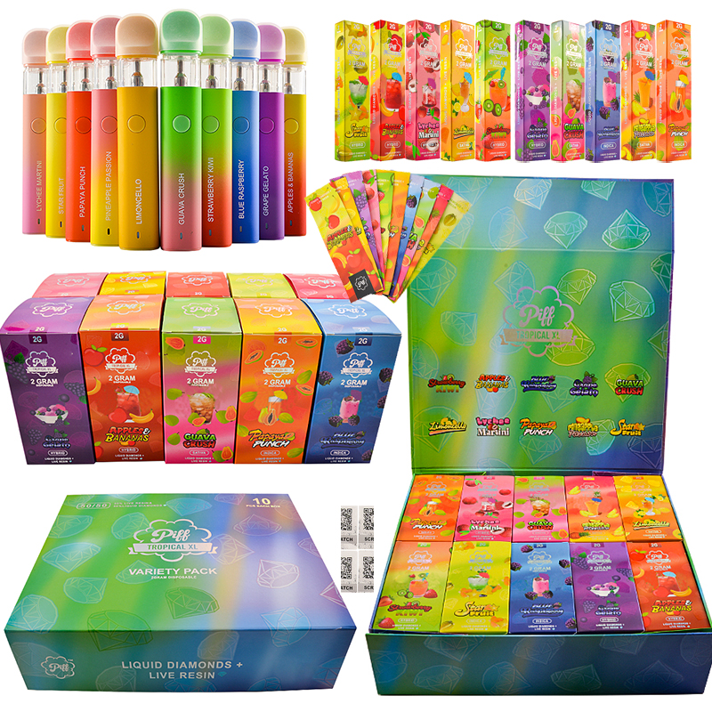 500pcs/lot Piff Tropical XL 2g Disposable USA