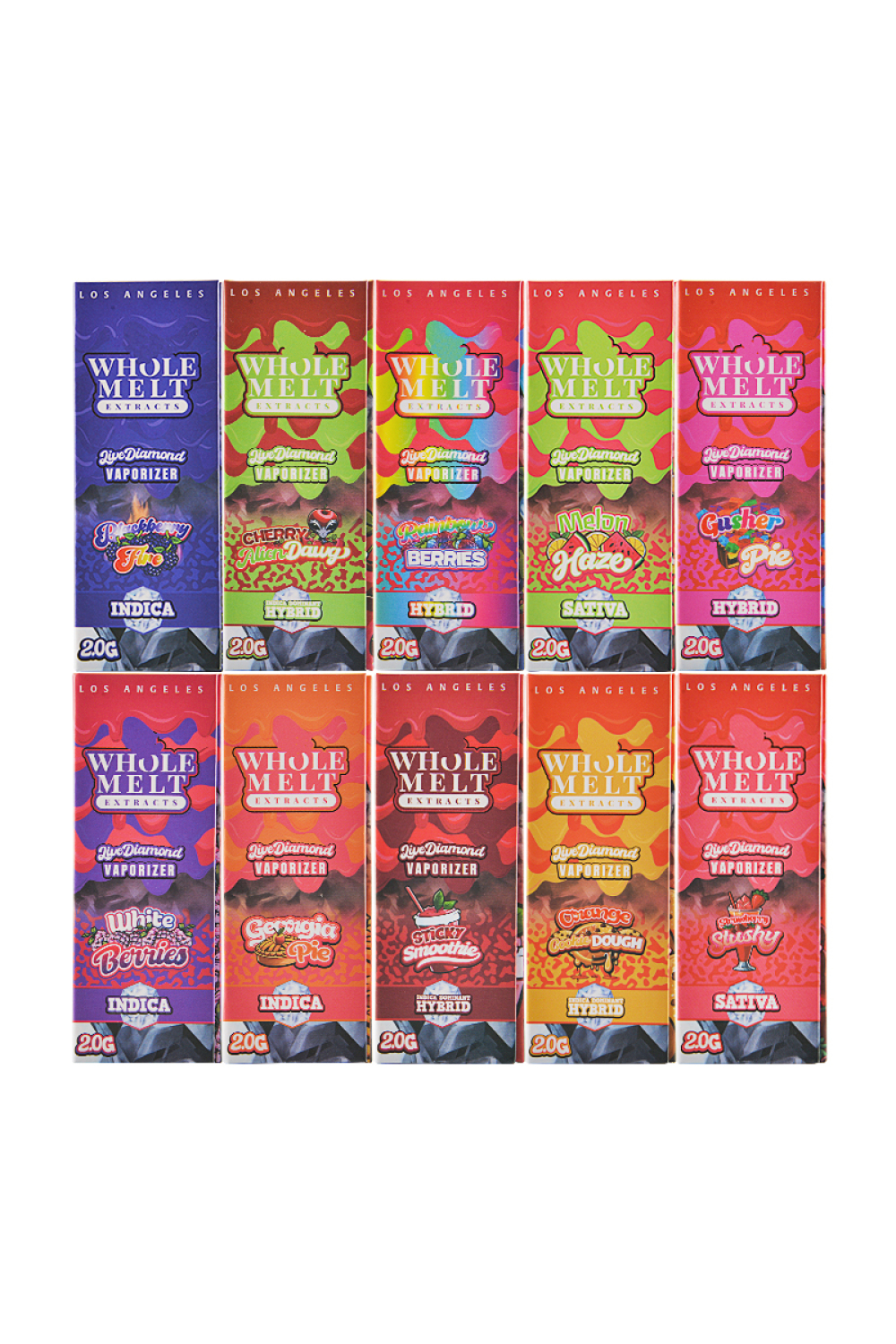 USA 500pcs/lot Whole Melt V3 2g Disposable